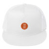 5-panel-trucker-cap-white-5fcc4b0650c2e.jpg Custom Trucker Cap Flat Brim
