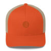 retro-trucker-hat-rustic-orange-khaki-5fcc4a7cbb7f3.jpg Personalized Trucker Cap Curved Brim