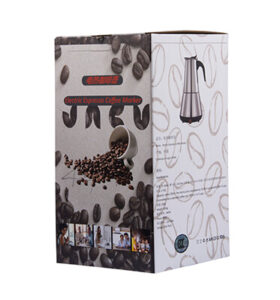 Custom moka pot packing